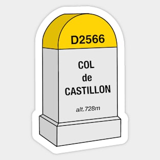 Bourne: Col de Castillon Sticker